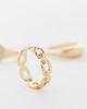 River Island River Island pack of 3 glam and crystal signet rings in gold tone - 4