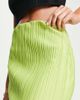 River Island River Island plisse skirt in green - part of a set - 4