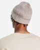 River Island River Island ribbed beanie in beige-Neutral - 2