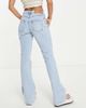 River Island River Island sculpt flare jean in light blue - 2