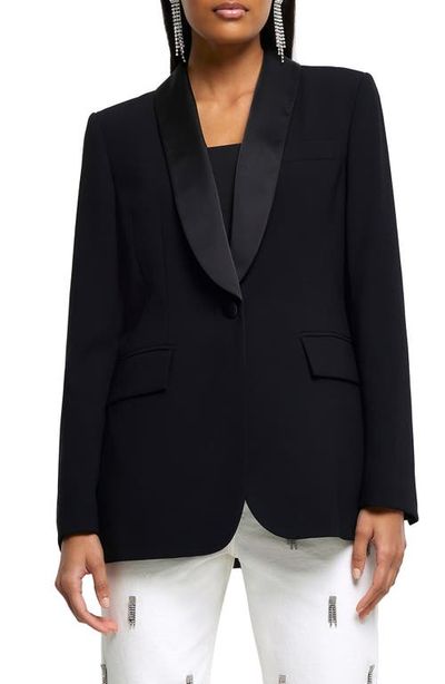 River Island River Island Shawl Collar Tuxedo Blazer