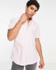 River Island River Island short sleeve oxford shirt in pink - 1