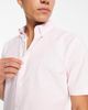River Island River Island short sleeve oxford shirt in pink - 3