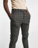 River Island River Island skinny check pants in gray-Grey - 4