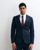 River Island River Island slim fit plaid suit jacket in navy - 2