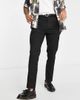 River Island River Island slim smart pants in black - 4
