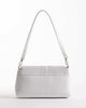 River Island River Island strap front shoulder clutch in white - 4