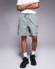 River Island River Island stretch cargo shorts in light green - 2