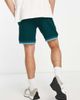 River Island River Island textured taped shorts in green - 2