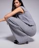 River Island River Island wide leg knit pants in light gray - 4