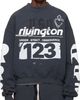 Rivington Roi Rebis Rivington Roi Rebis Black Membership USO Crewneck Sweatshirt - 1