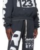 Rivington Roi Rebis Rivington Roi Rebis Black Membership USO Crewneck Sweatshirt - 4