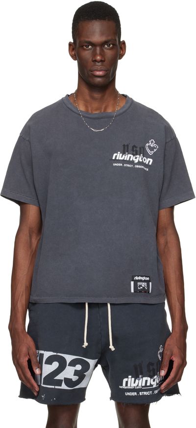 Rivington Roi Rebis Rivington Roi Rebis Black Membership USO T-shirt