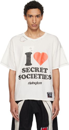 Rivington Roi Rebis Rivington Roi Rebis Off-White 'Secret Societies' Tyler T-shirt