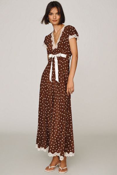 RIXO Marlice Silk Dress