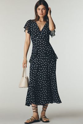 knee length dresses for ladies The Benedict Dress | Rixo