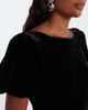 Rixo Rixo Anabella tiered velvet minidress - 3