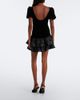 Rixo Rixo Anabella tiered velvet minidress - 5