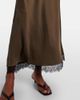 Rixo Rixo Annina lace-trimmed satin midi dress - 5