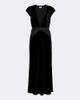 Rixo Rixo Arlette draped velvet midi dress - 1