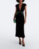 Rixo Rixo Arlette draped velvet midi dress - 2