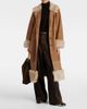 Rixo Rixo Cienna embroidered suede coat - 2