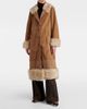 Rixo Rixo Cienna embroidered suede coat - 6