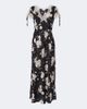 Rixo Rixo Fern floral lace-trimmed satin midi dress - 1