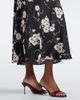 Rixo Rixo Fern floral lace-trimmed satin midi dress - 4