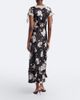 Rixo Rixo Fern floral lace-trimmed satin midi dress - 6