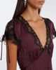 Rixo Rixo Fern satin jacquard midi dress - 3