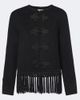 Rixo Rixo Inga fringed wool-blend jacket - 1