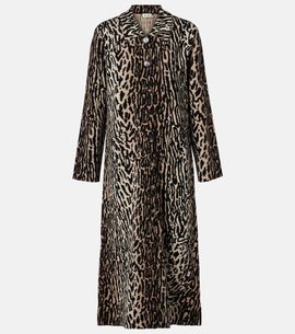 Rixo Rixo Jacoba jacquard coat