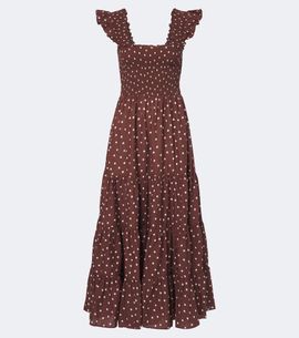 Rixo Rixo Kendall polka dot cotton midi dress