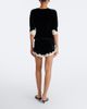 Rixo Rixo Lealia lace-trimmed velvet shorts - 5