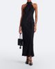 Rixo Rixo Maura open-back satin jacquard midi dress - 2