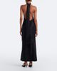 Rixo Rixo Maura open-back satin jacquard midi dress - 5