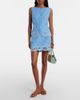 Rixo Rixo Nancye cutout linen-blend miniskirt - 2