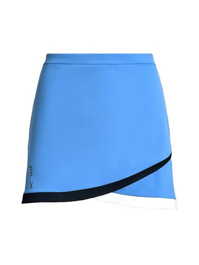 RLX Ralph Lauren Women's Drywick Interlock Wrap Skort