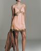 RMN Lara Lace-Trim Mini Slip Dress - 3