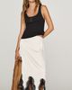 RMN Lucia Satin Midi Skirt - 1