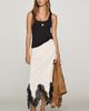 RMN Lucia Satin Midi Skirt - 3