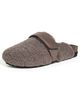 ROAM ROAM Fuzzy Loafer Mules Taupe - 1