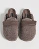ROAM ROAM Fuzzy Loafer Mules Taupe - 5