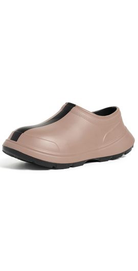 ROAM ROAM Rain Wellie Clogs Taupe/Black