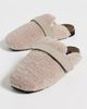 ROAM ROAM Slim Fuzzy Loaf Mules Cement - 5