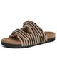 ROAM ROAM The Double Slider Sandals Natural/Black Medium - 1