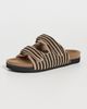 ROAM ROAM The Double Slider Sandals Natural/Black Medium - 2