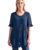 Roaman's Roaman's Acid Wash Tunic - 1