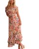 Roaman's Roaman's Chiffon Wrap Maxi Dress - 1